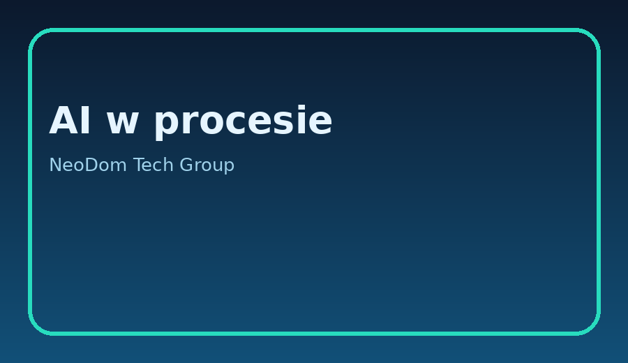 AI w procesie